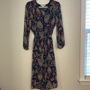 DR2 floral long sleeves dress